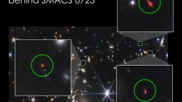 A Trio of Faint Objects Captured by the James Webb Space Telescope