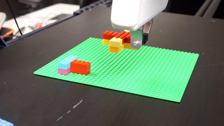 ADL Robot Stacks LEGO Bricks