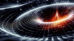 AI Black Hole Physics Art Concept Illustration