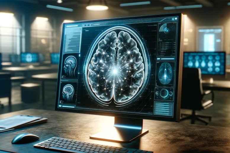 AI Brain Scan Analysis Concept