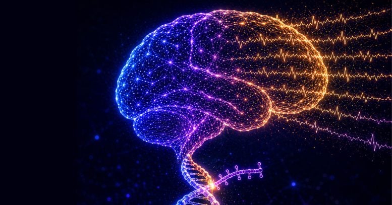 AI Illustration of SCN2A Epilepsy Mutation