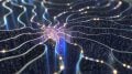 AI Memristor Technolgy Artificial Neural Network Concept