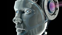 AI Robot Android Face