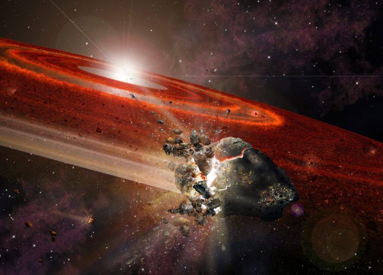 ALMA Detects Pluto-Size Objects swarming Around an Adolescent Sun