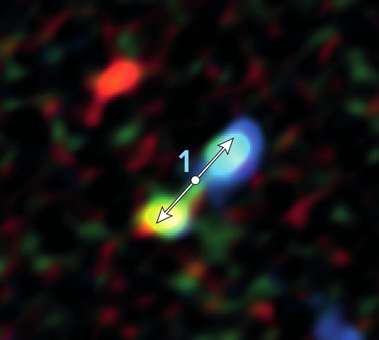 ALMA Discovers Stars Surprisingly Near Galaxy’s Supermassive Black Hole