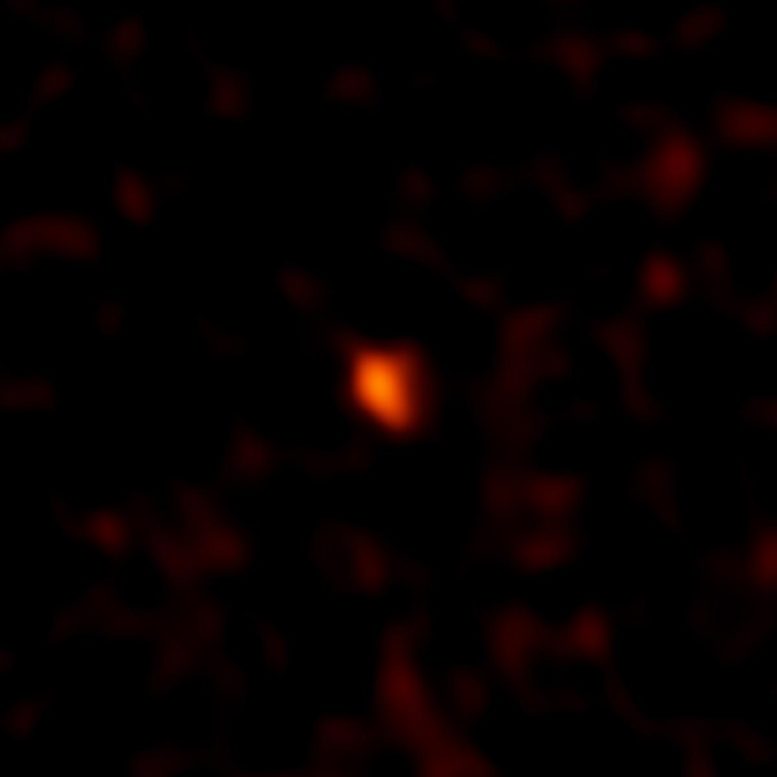 ALMA Glow Planetary Body 2014 UZ224