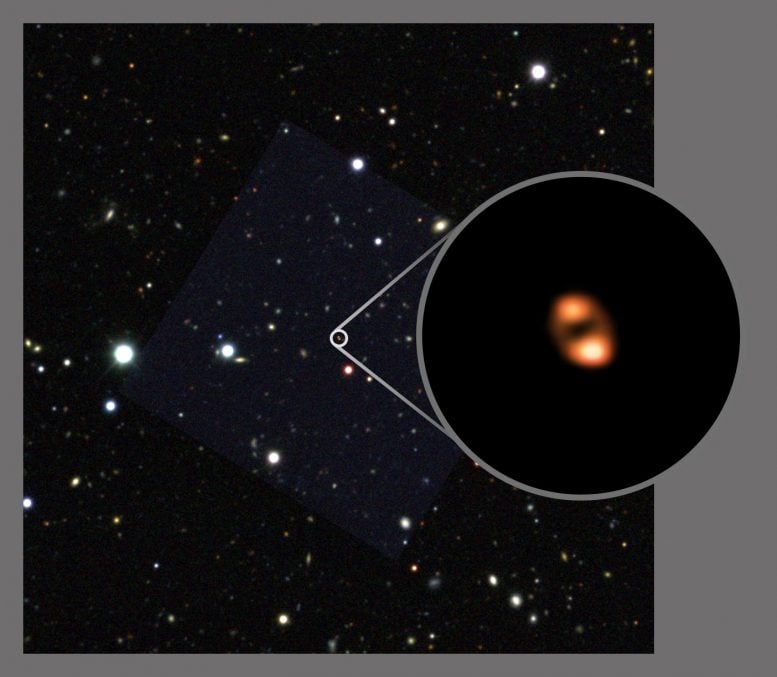 ALMA Observes Most Distant Galactic Outflow