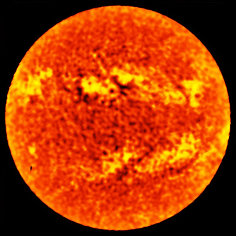 ALMA Observes the Full Solar Disc