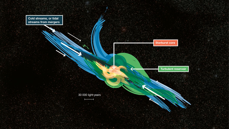 ALMA Reveals Huge Hidden Reservoirs of Turbulent Gas in Distant Galaxies