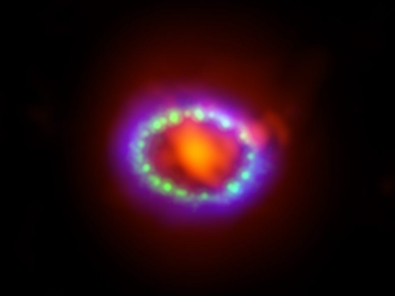 ALMA Spots the Remains of a Recent Supernova