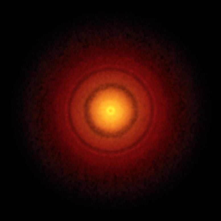 ALMA TW Hydrae Protoplanetary Disc