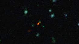 ALMA Views Assembly of Galaxies in the Early Universe for the First Time