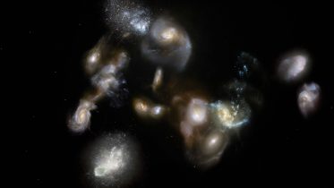 ALMA and APEX Discover Ancient Galaxy Megamerger