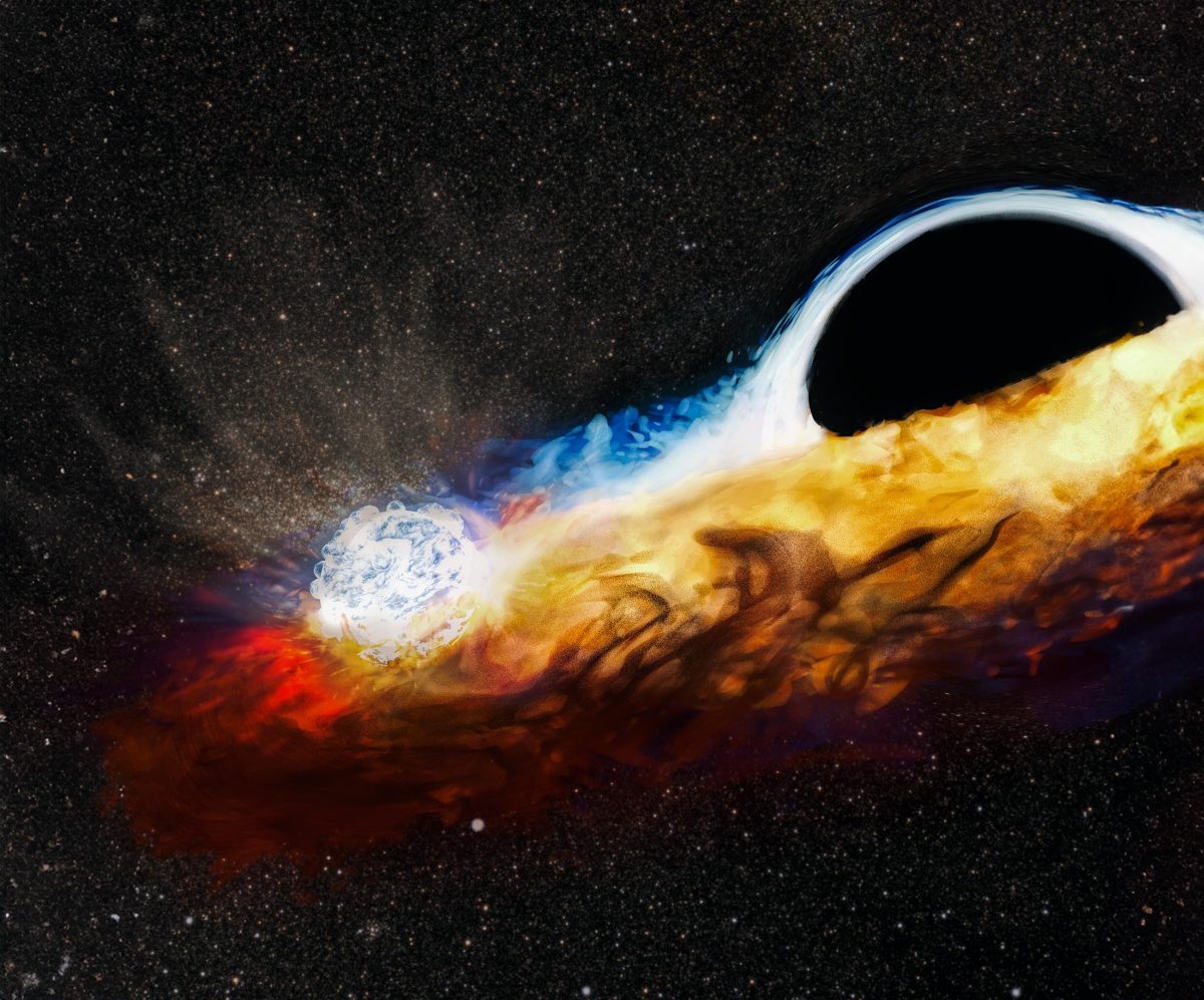 Black Hole Tears Star to Shreds, Unleashing Cosmic Shockwaves