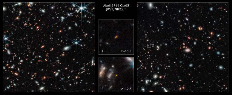 Abell 2744 GLASS (Webb NIRCam Image)