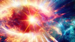 Abstract Astrophysics Supernova Explosion Concept