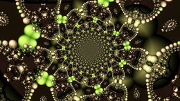 Abstract Biology Nature Fractal Concept