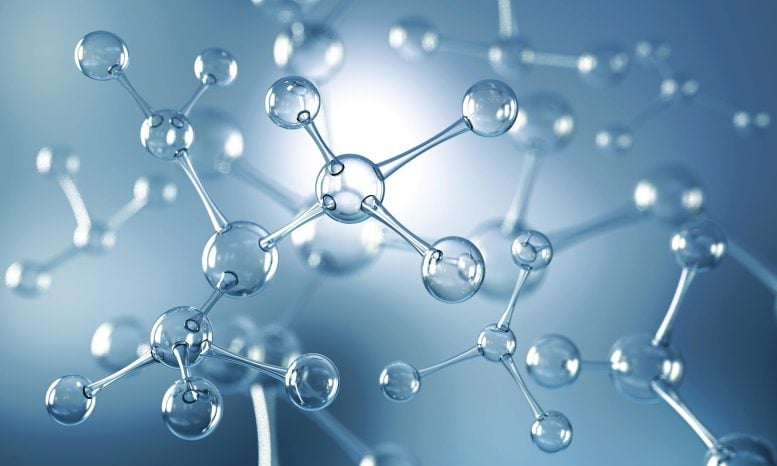 Abstract Chemistry Molecule