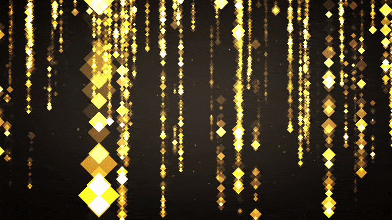 Abstract Glitter Light Particle Concept
