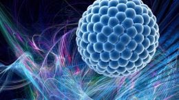 Abstract Nanoparticle Illustration