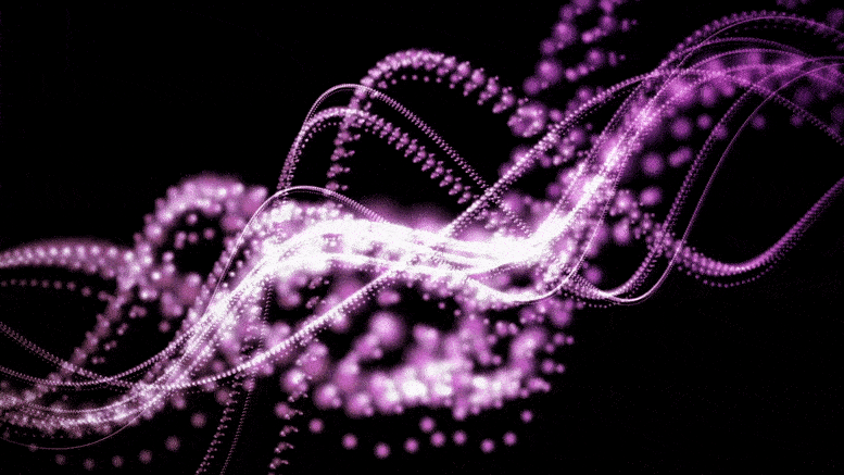 abstraktni magnetizem energije spiralnih delcev