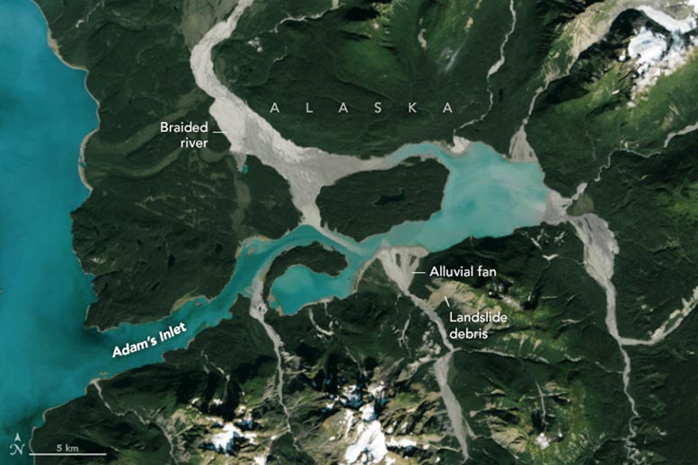 Adam’s Inlet Alaska Annotated
