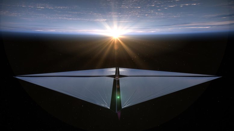 Tàu vũ trụ hệ thống cánh buồm mặt trời tổng hợp tiên tiến