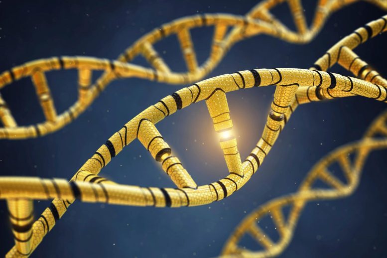 Advanced Genetic Engineering Illustration