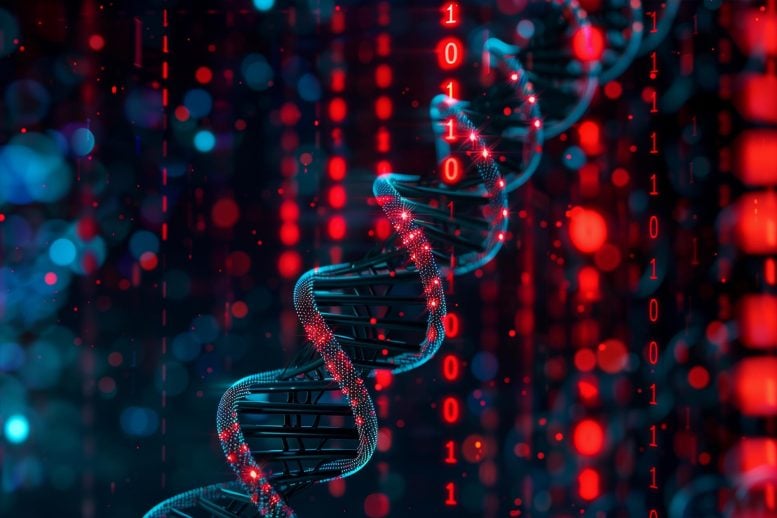 Advanced Genomics DNA Analysis Art