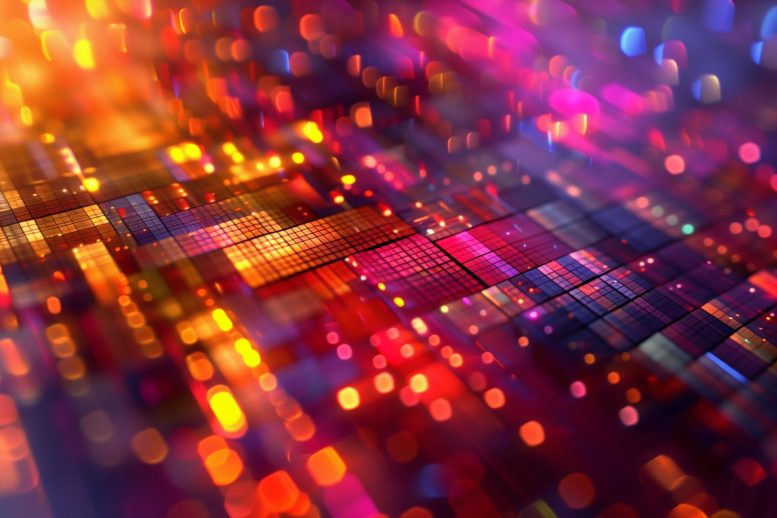 Advanced Semiconductors Art Concept