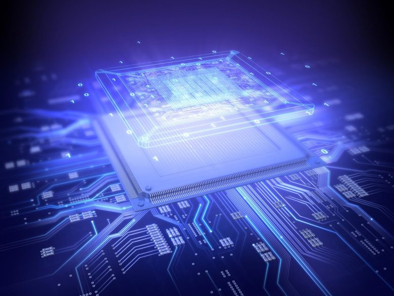 Advanced Technology CPU Computer Chip