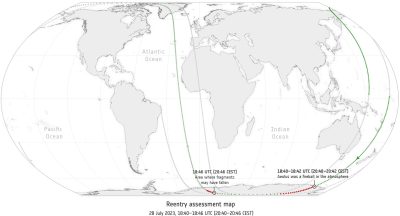 Fiery Finale: Final Images of the Doomed Aeolus Spacecraft