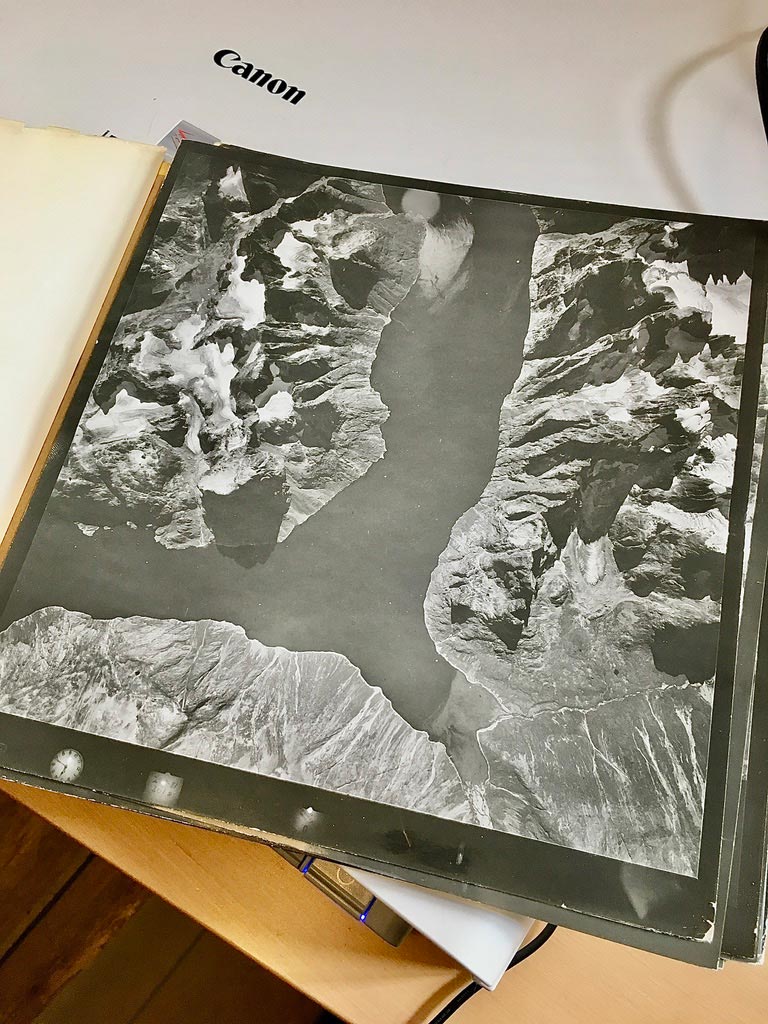 Aerial Photo of Greenland Danish National Archives