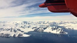 Aerial Photograph of Antarctic Peninsula