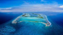 Aerial View Palmyra Atoll