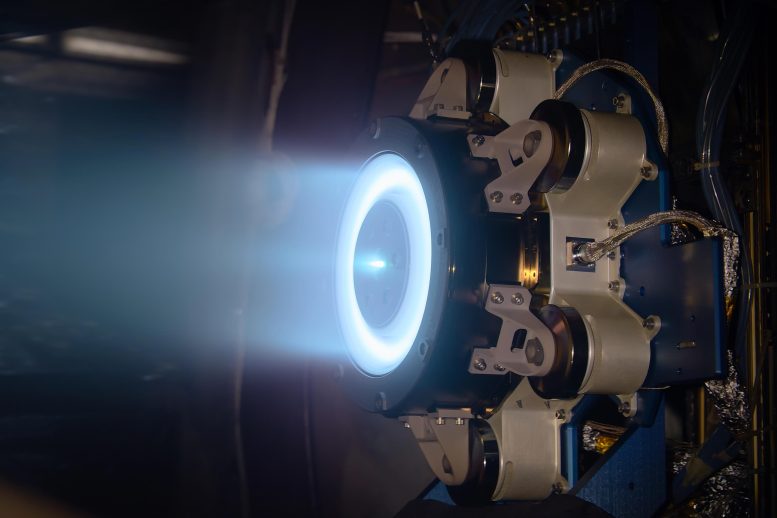 Aerojet Rocketdyne’s Thruster With Maxar’s Power Procession Unit and Xenon Flow Controller
