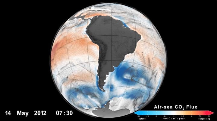 Hava-Deniz CO2 Akışı 2012
