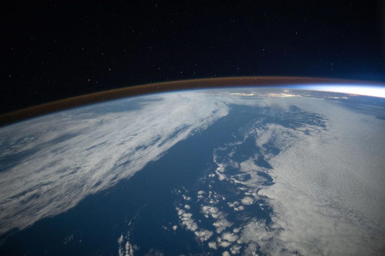Airglow Blankets Earth’s Horizon
