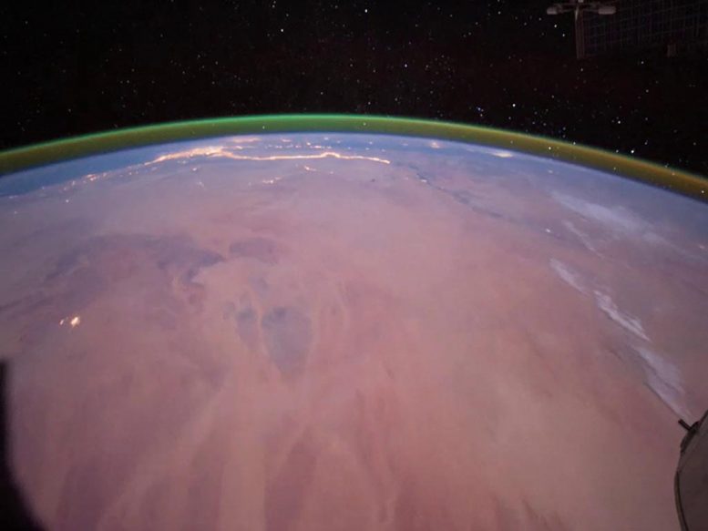 Airglow Observed From the International Space Station