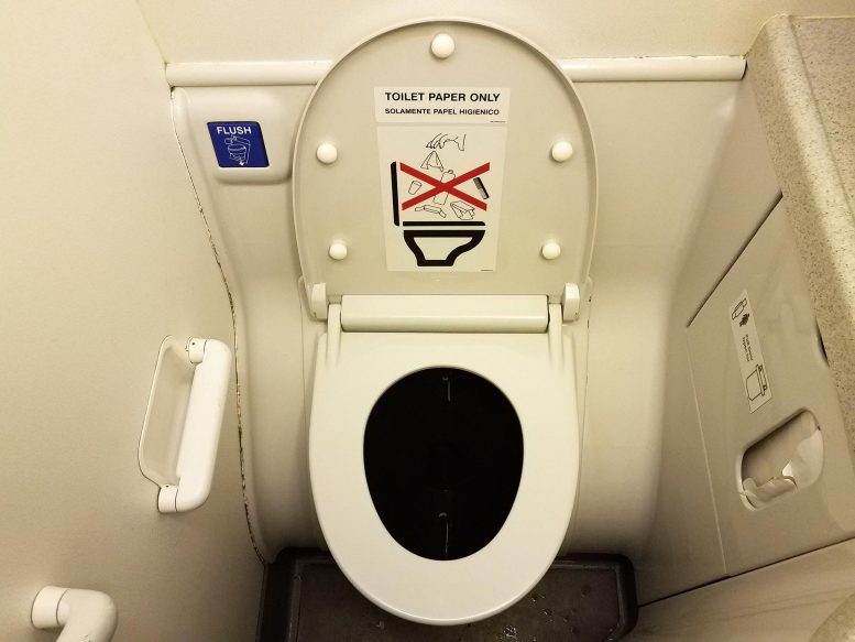 Airplane Lavatory Toilet