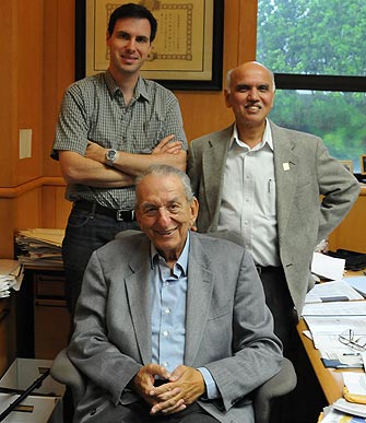 Alain Goeppert, George Olah and G. K. Surya Prakash