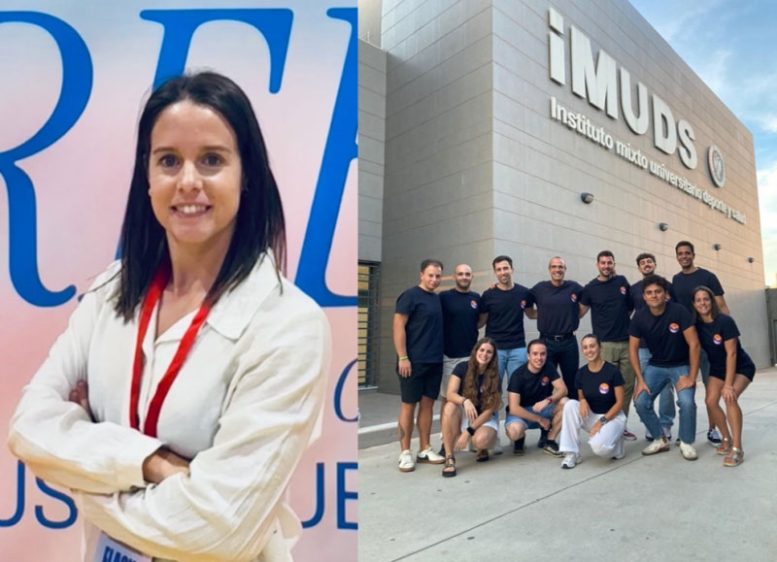 Alba Camacho Cardeñosa and Jonatan Ruiz Ruiz With PROFITH CTS 977 Research Group