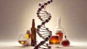 Alcohol Genetics Concept Illustration