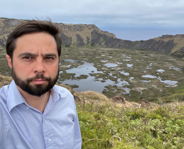 Alexander Ioannidis on Easter Island