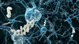Alzheimer's Disease Proteins Illustration