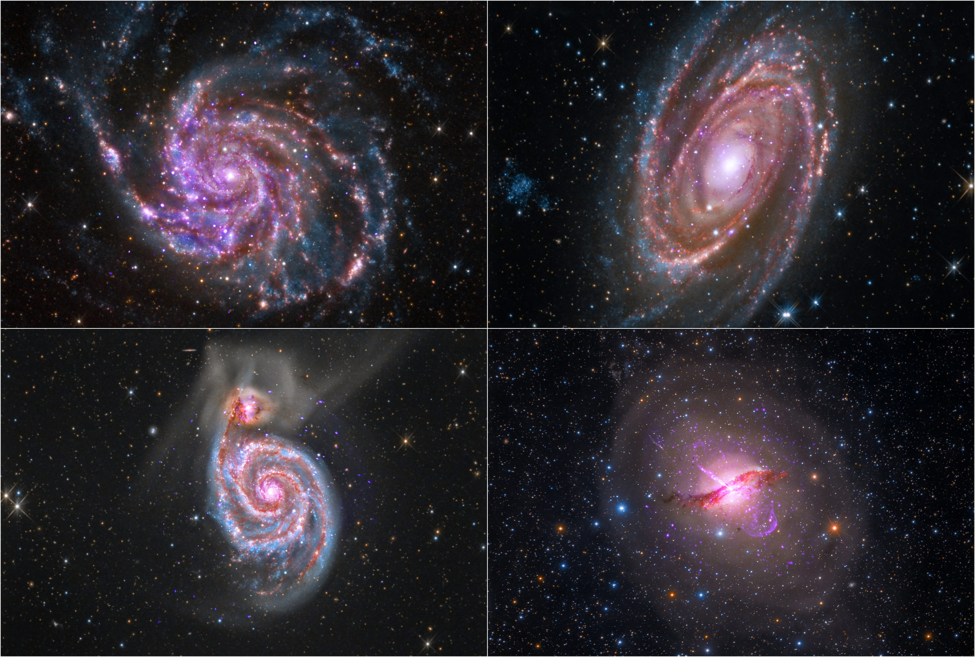 Amateur Astronomers Combine Data to Reveal New Images of Galaxies