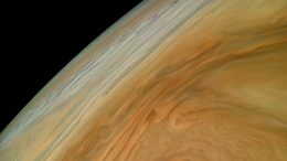 Amazing Juno Image of Jupiter's North Equatorial Belt