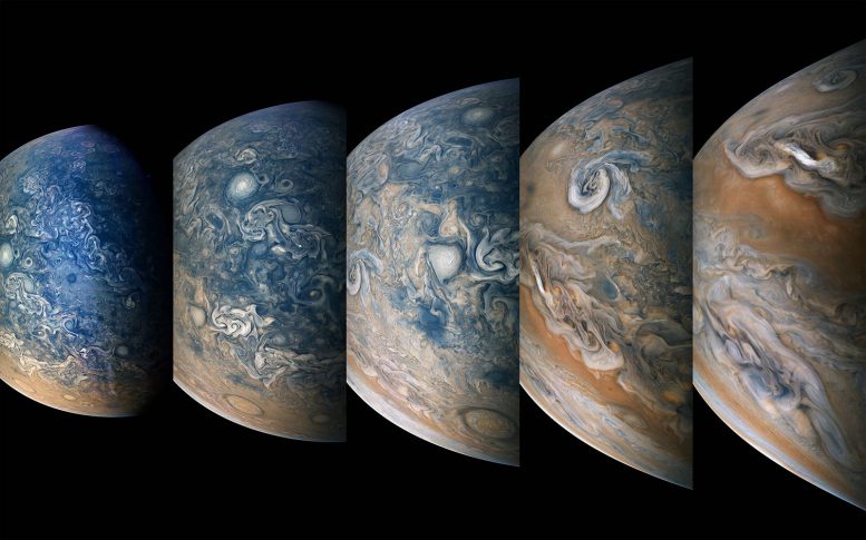 Amazing Time Lapse Sequence of Jupiter’s North