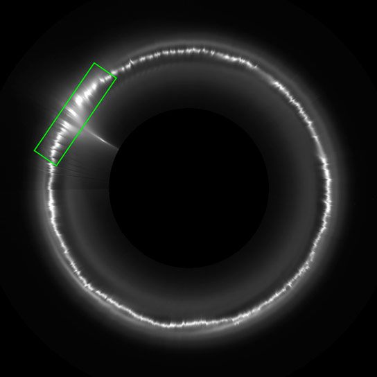 Analysis of Clumps in Saturns F Ring Reveal Less Bright Clumps