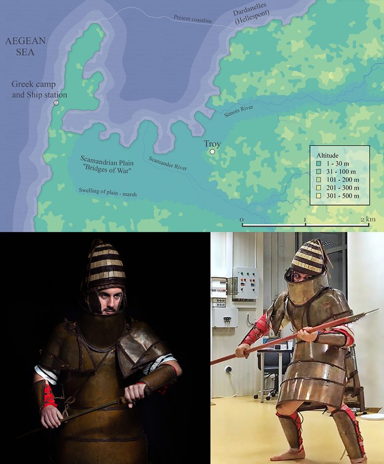 Analysis of Greek Prehistoric Combat in Full Body Armour Based on Physiological Principles